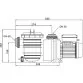 Pentair Swimmey SW-15M 9 м³/год, 0,5 кВт, 230 В насос для басейну - Фото №10