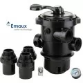 Emaux MPV08 шестипозиційний кран для фільтрів серії MFV, V, P і Max