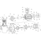 Saci CF - 4 2500 - 360 м3/год, 18,5 кВт, 400 В насос для басейну - Фото №2