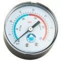 Манометр Emaux PPG50 (боковое подключение, выход для подключения сзади) пластик (6021001)