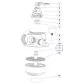 Ротор клапана Emaux MPV16 - 4W, резьба 1.5