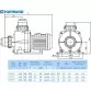 Насос Hayward HCP09101E  15.9 м3/час, 1 кВт, 230 В - Фото №2