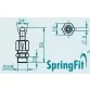 SpringFit Comet3-5 насадка для фонтану - Фото №2