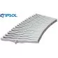 Kripsol NMC 2520.C переливні грати для басейну 245x20 мм