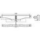 Kripsol NMC 2520.C переливні грати для басейну 245x20 мм - Фото №2