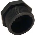 Заглушка ПВХ резьбовая наружная резьба 1/2