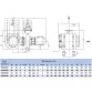 Hayward HCP52253E7, 324 м3/час, 18,5 кВт, 400 В насос для бассейна - Фото №4