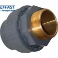 HР EFFAST RGRBND025C муфта розбірна перехідна з зовнішньою різьбою PVC-U d25x3 / 4 