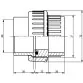 EFFAST муфта клейова розбірна PVC-U d40 - Фото №3