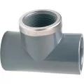 EFFAST трійник 90° різьбовий з металевим кільцем PVC-U d63х/2