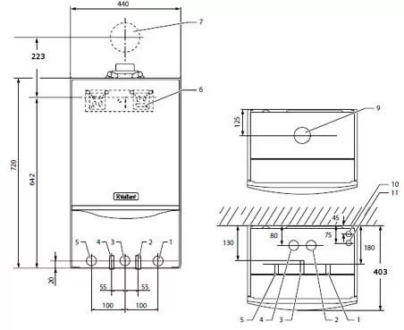 Vaillant ecoTEC plus VU INT 386/5-5 схема