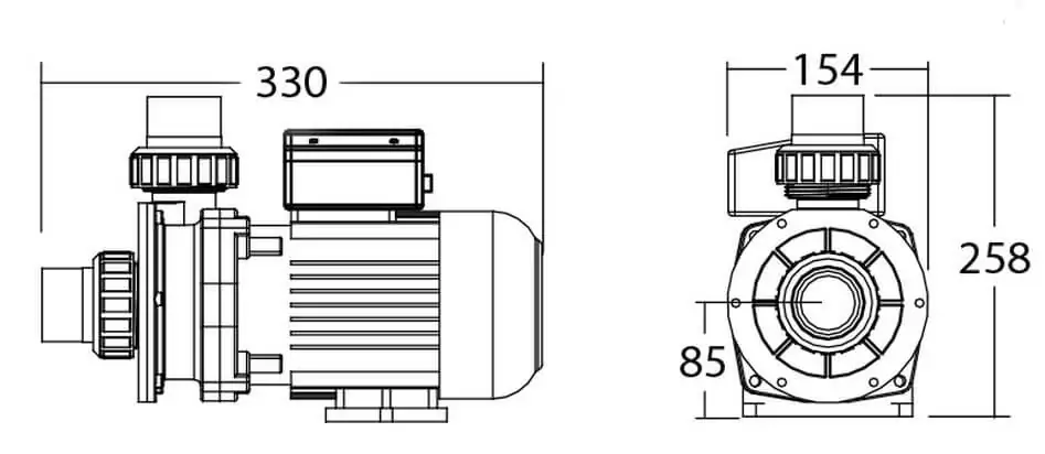 Размеры Emaux ST020 