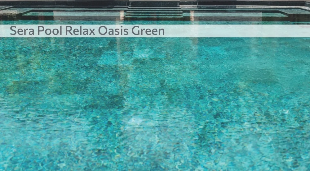 Керамогранитная плитка для бассейна Sera Pool Relax Oasis Green