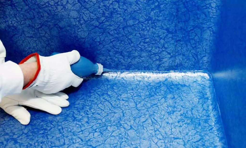 Elbe Blue Pearl ПВХ пленка для бассейна (лайнер) с акриловым покрытием 1,65 м