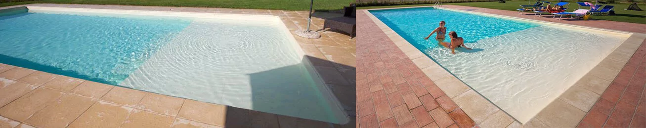 Elbeblau light blue Гидроизолирующая ПВХ пленка (лайнер) для бассейна 2,00 м