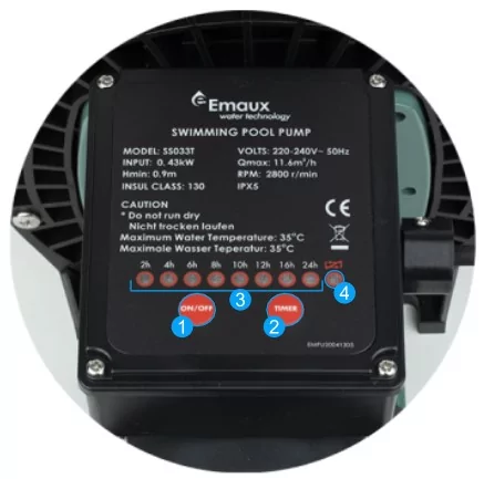 Таймер к насосу Emaux SS020T