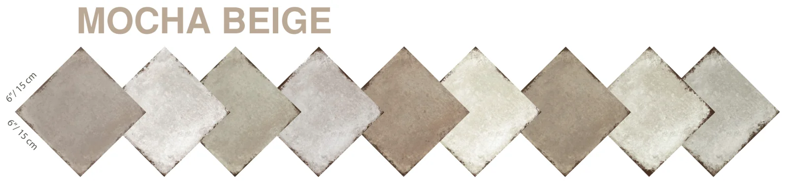 Serapool Nove Series Mocha Beige, 15 х 15 см