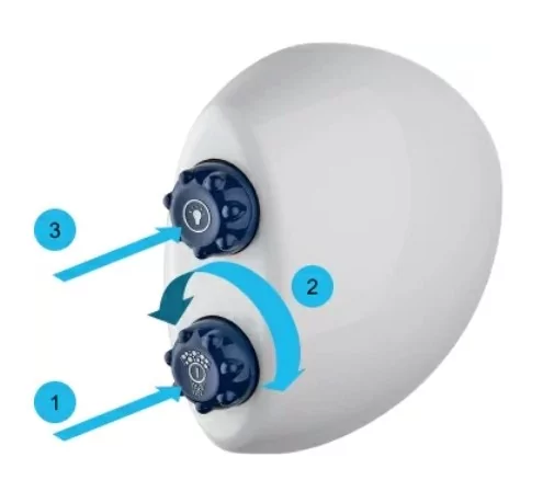 Speck BADU Jet Perla (40 м3/год, 220 В, LED RGB) протитечія навісна