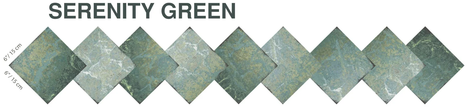 Керамогранитная плитка Serapool Nove&nbsp;Series Serenity Green