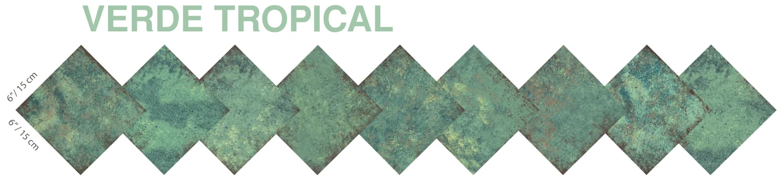 Керамогранитная плитка Serapool Nove Series Verde Tropical