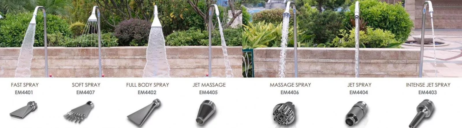 Emaux EM4406 Soft Massage водопад для бассейна массажный - насадки Emaux EM4406 Soft Massage водопад для бассейна массажный - насадки