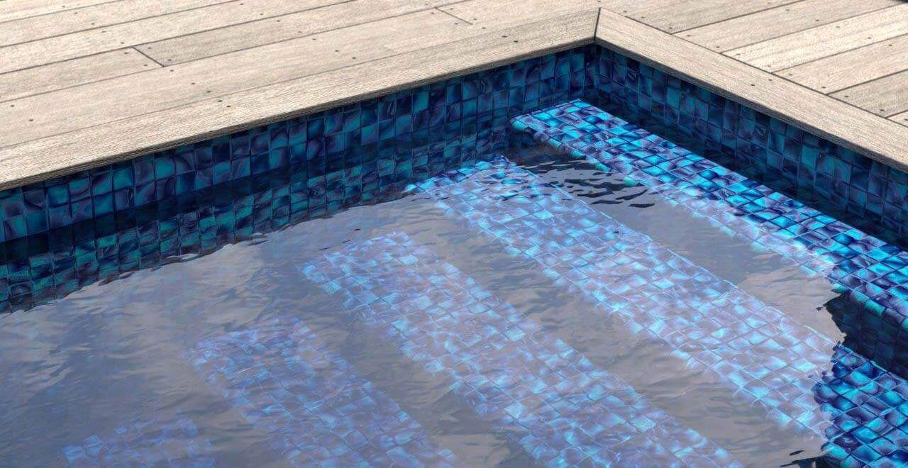 Vagner Pool AVfol Decor Mosaic Electric пленка для бассейна (лайнер) 1,65 м с акриловым покрытием - сделано в Чехии